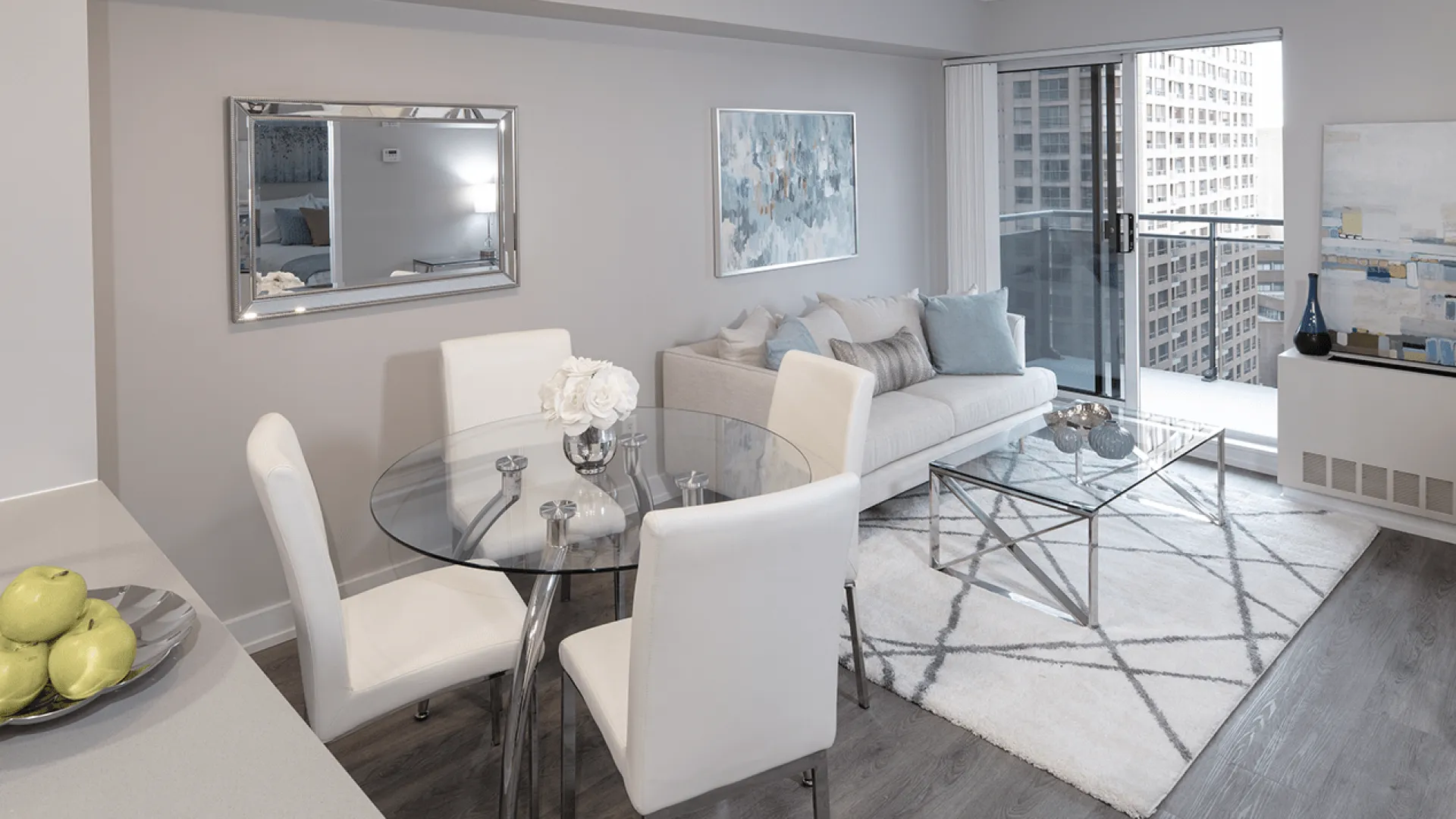 Prelude Rental North York Living Room